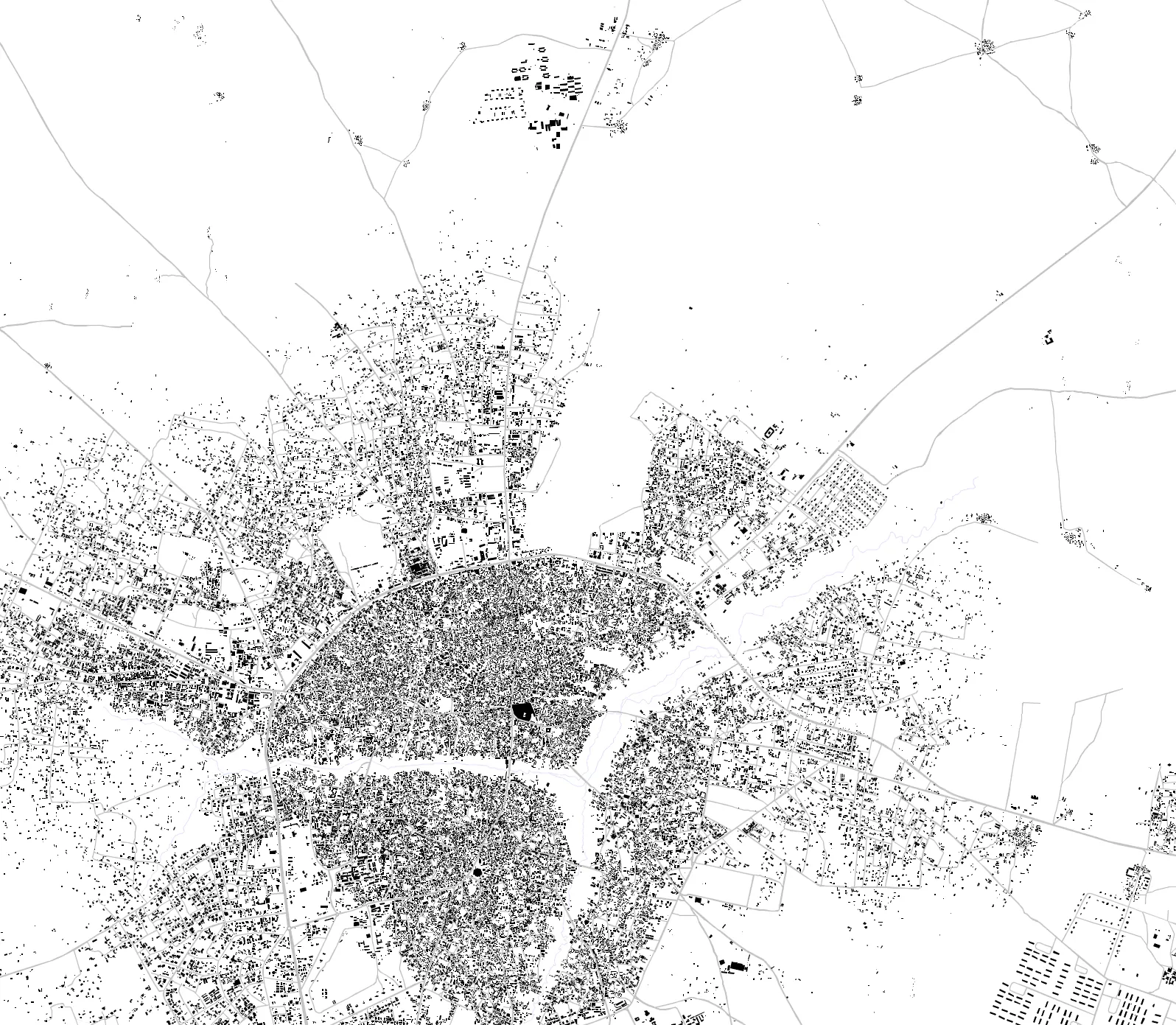 Bida figure ground plan