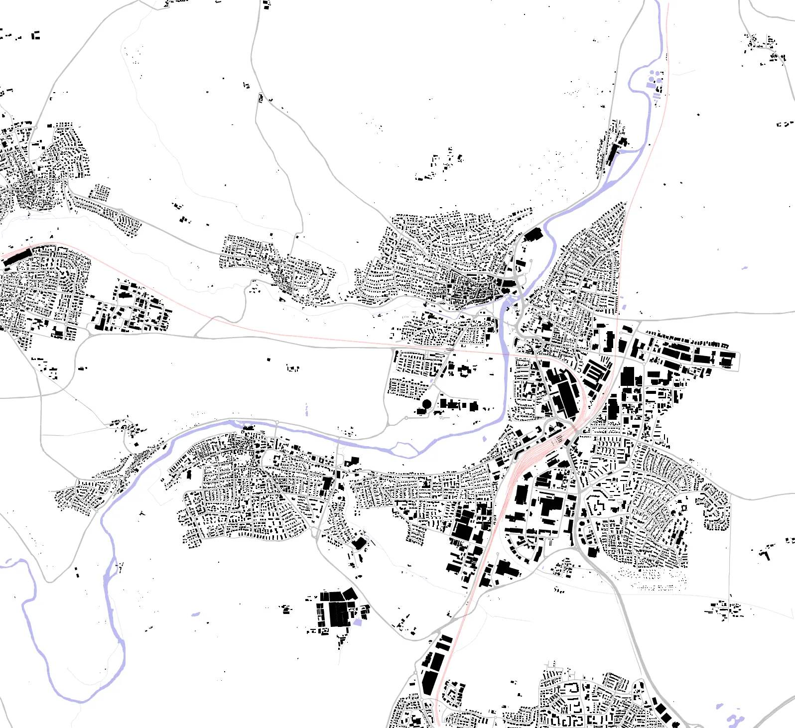 Bietigheim-Bissingen Schwarzplan