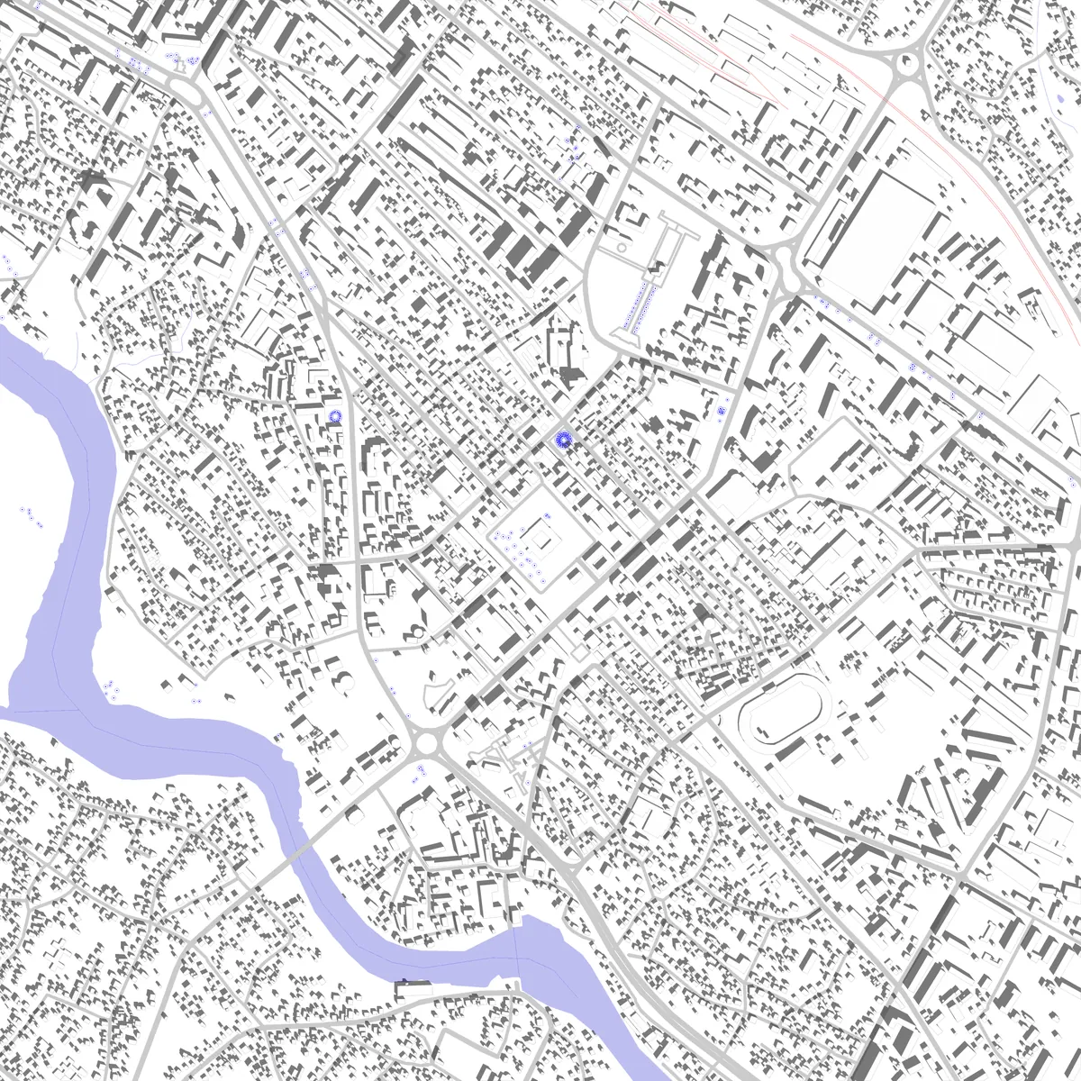 Bila Tserkva site plan (2.5 km)