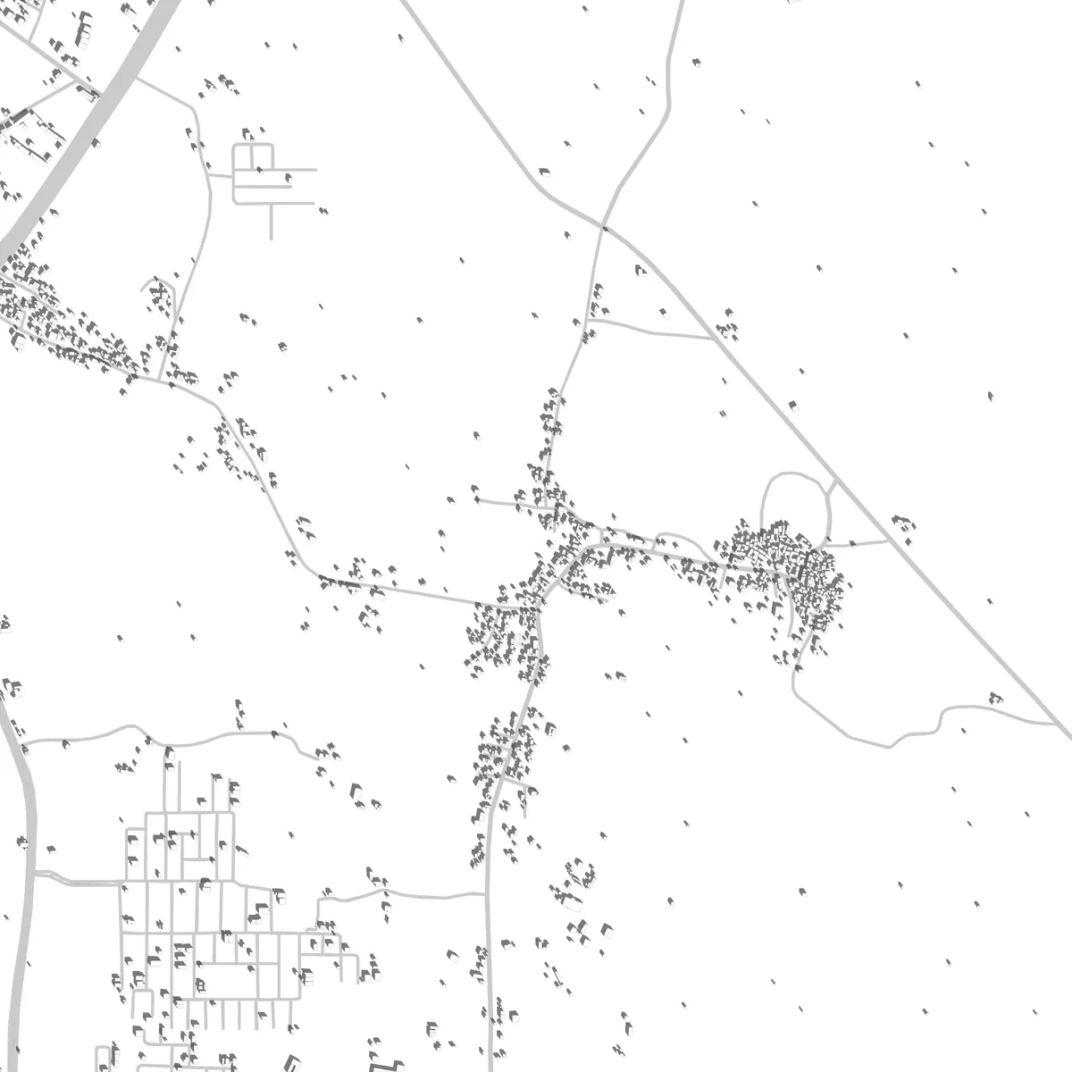 Bilaspur Lageplan (2,5 km)
