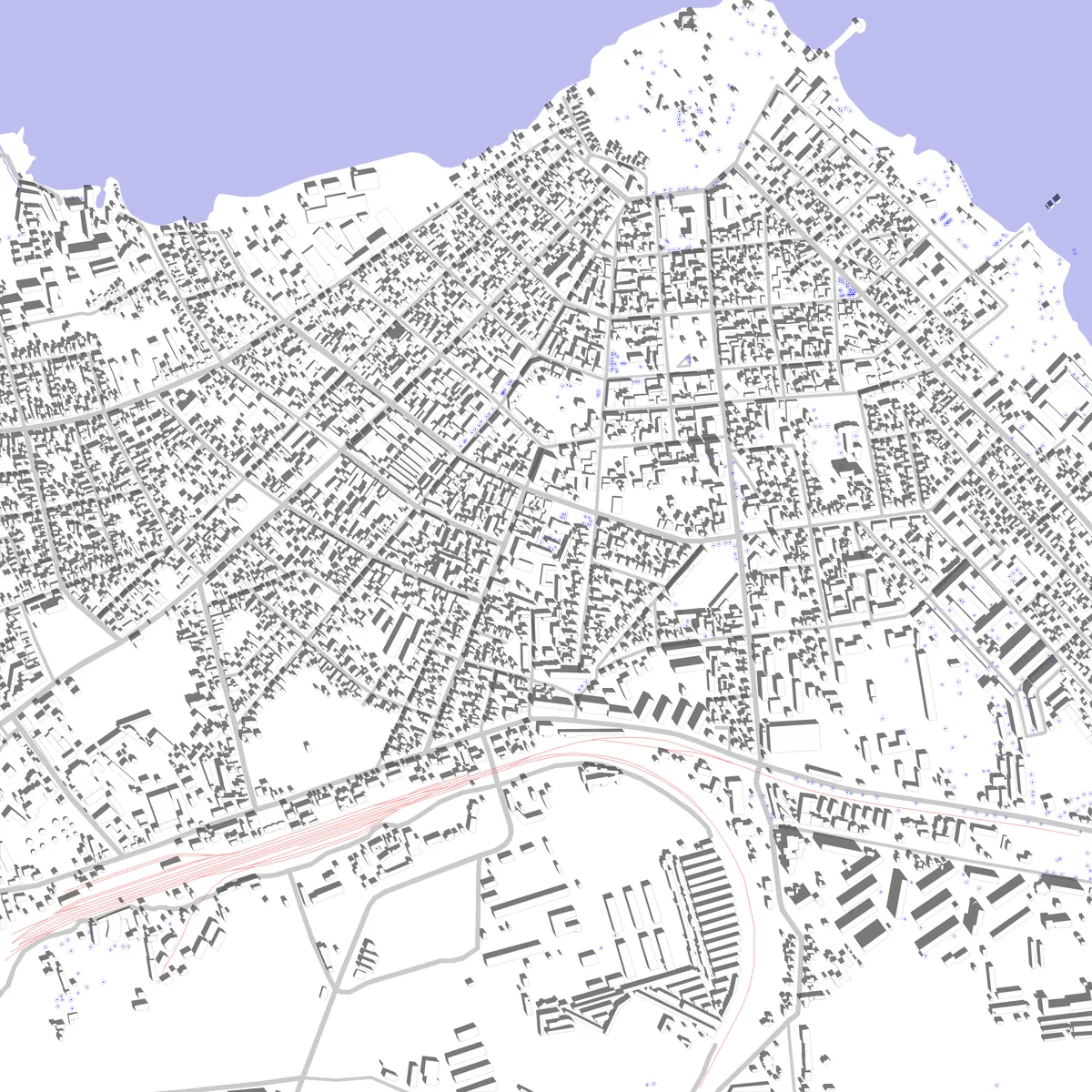 Bilhorod-Dnistrovskyi site plan (2.5 km)