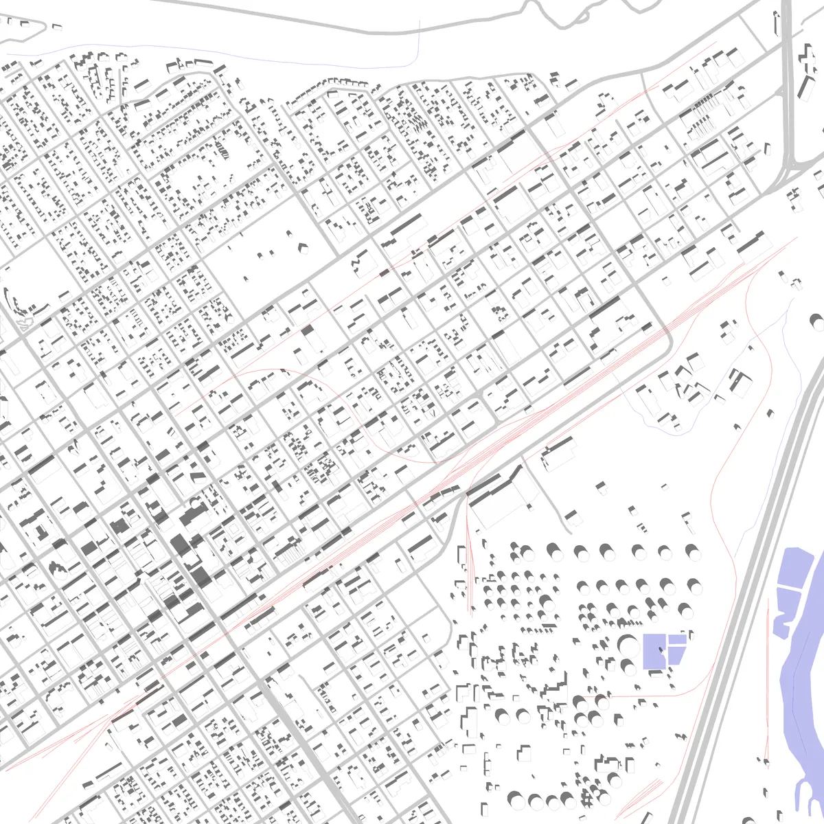 Billings site plan (2.5 km)