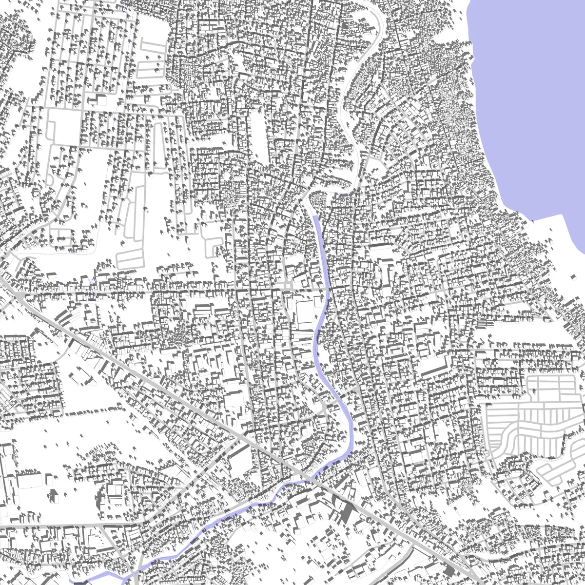 Biñan Lageplan (2,5 km)