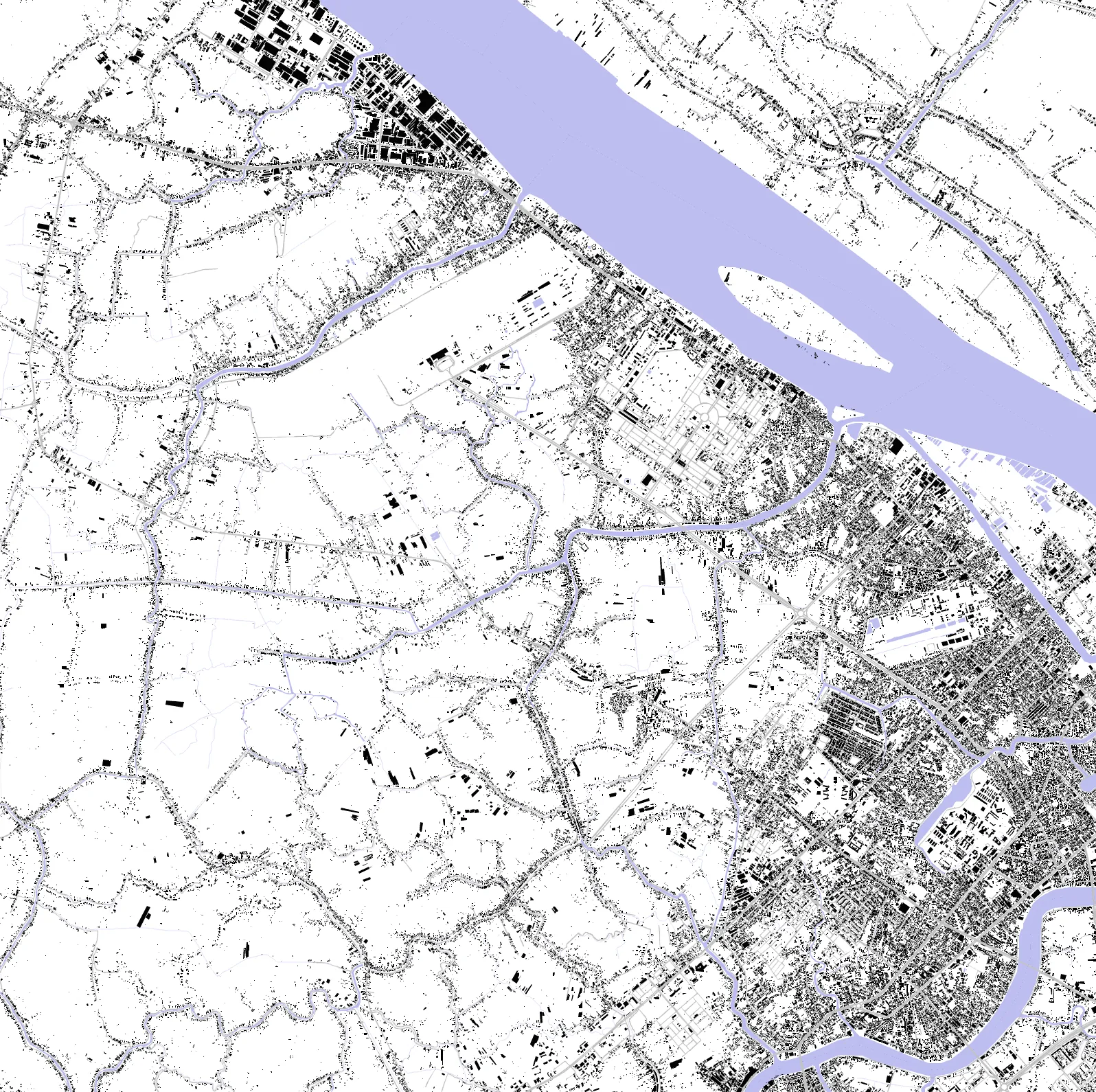 Bình Thủy figure ground plan