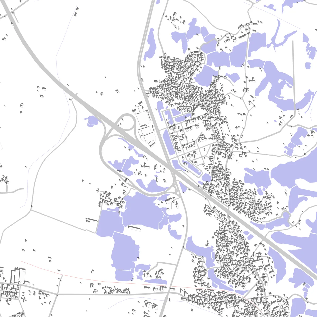 Bình Xuyên site plan (2.5 km)