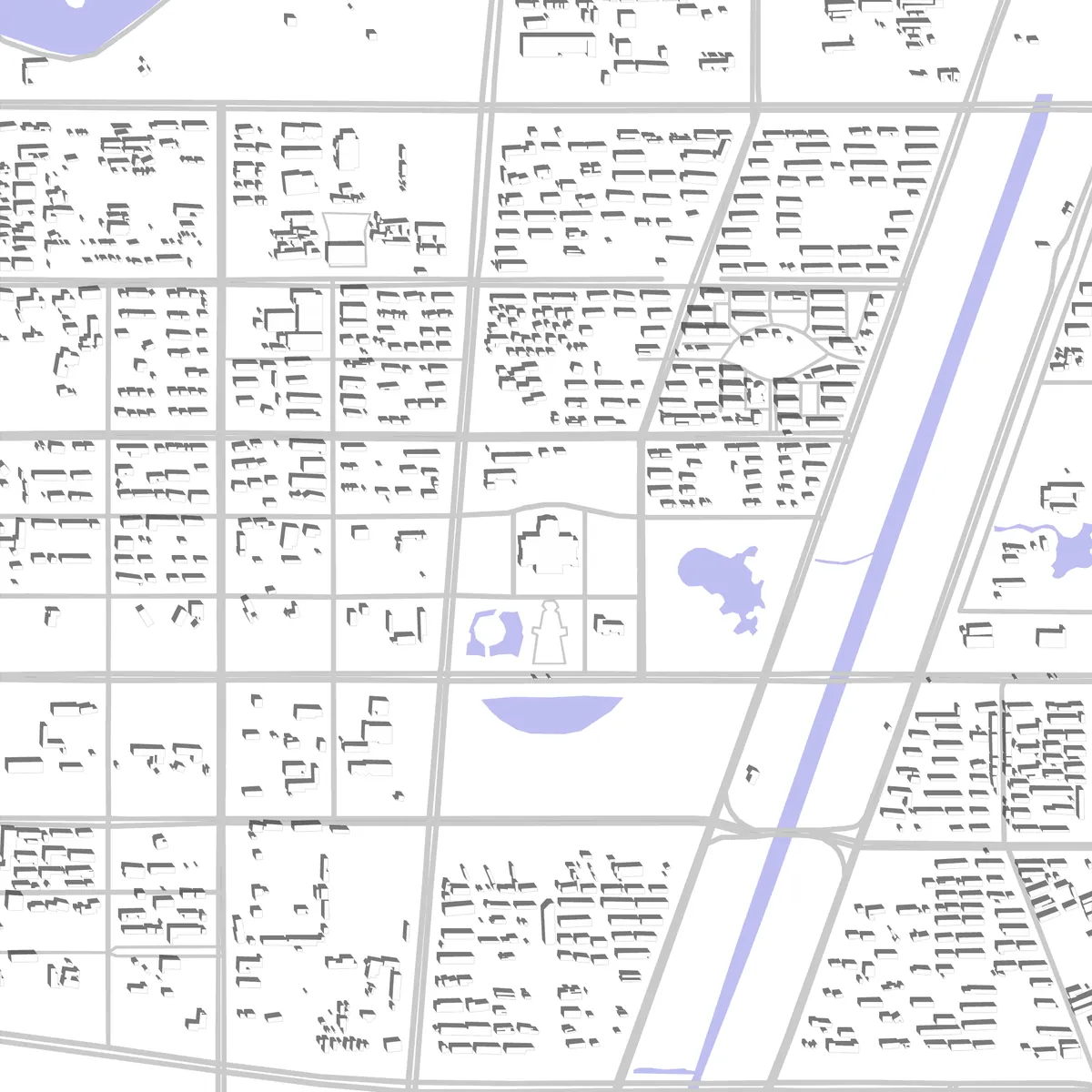 Binzhou Lageplan (2,5 km)