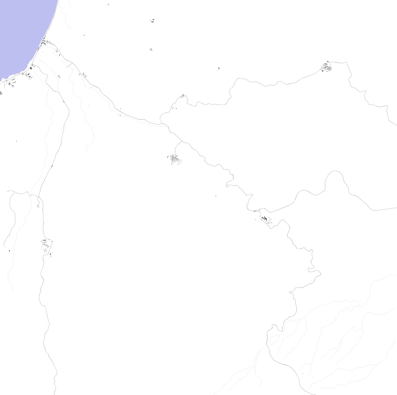 Bioko Sur figure ground plan