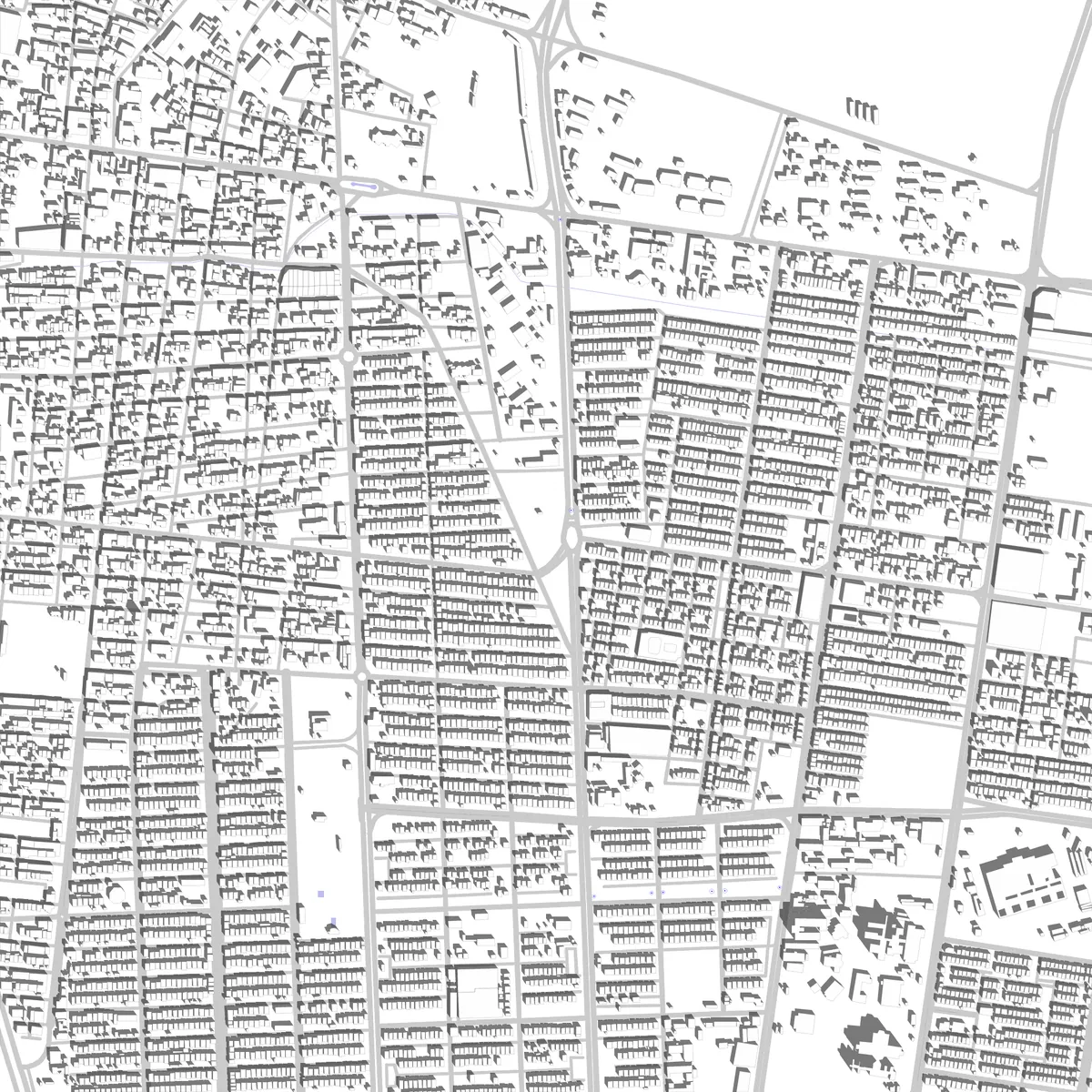 Birjand site plan (2.5 km)