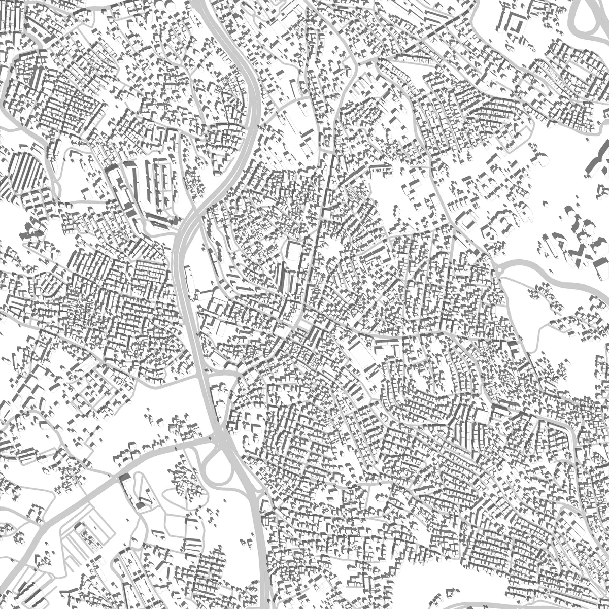 Birkhadem Lageplan (2,5 km)