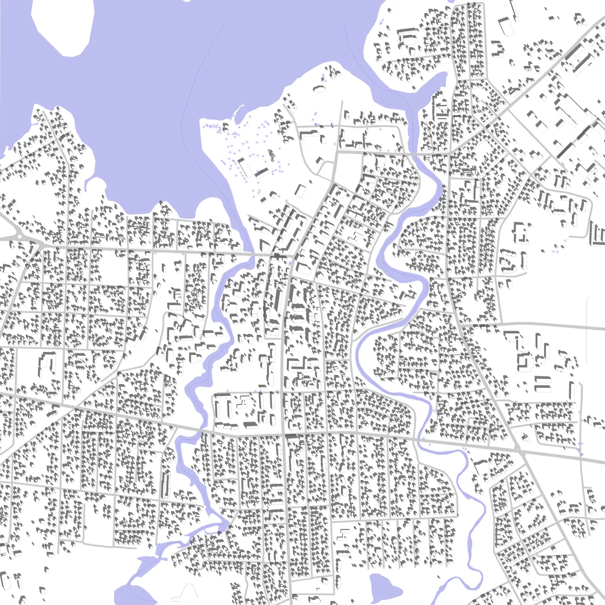 Biržai site plan (2.5 km)