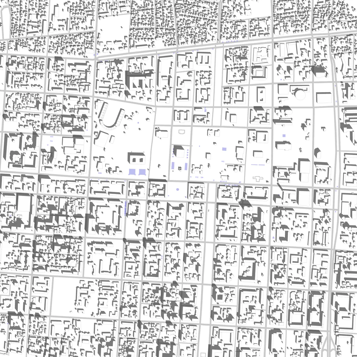 Bishkek site plan (2.5 km)