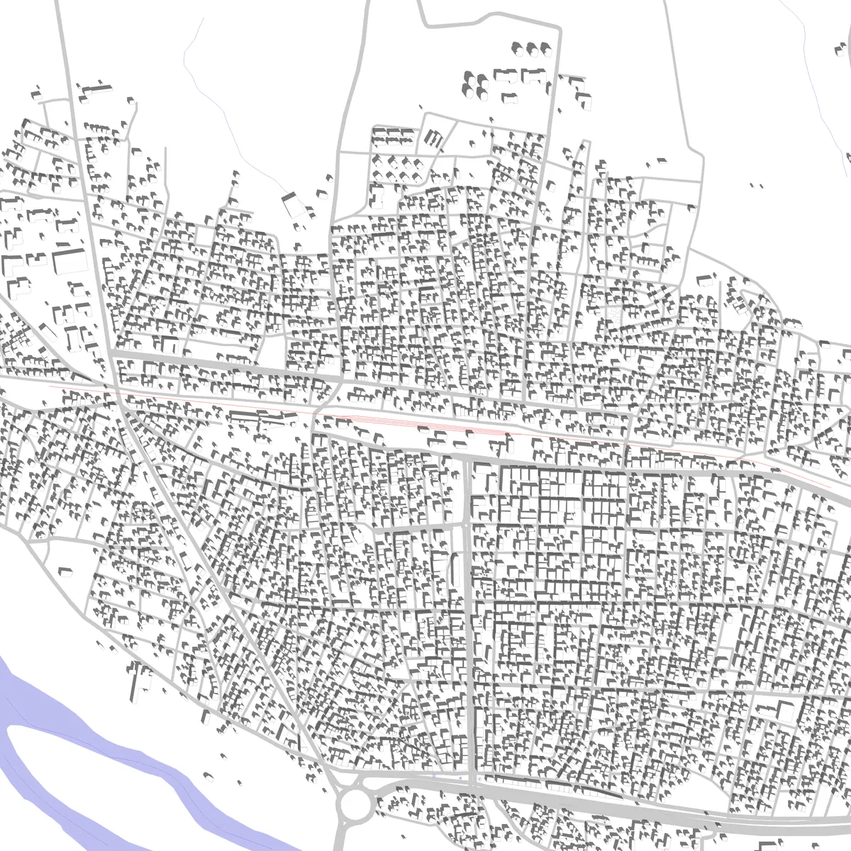 Bismil site plan (2.5 km)