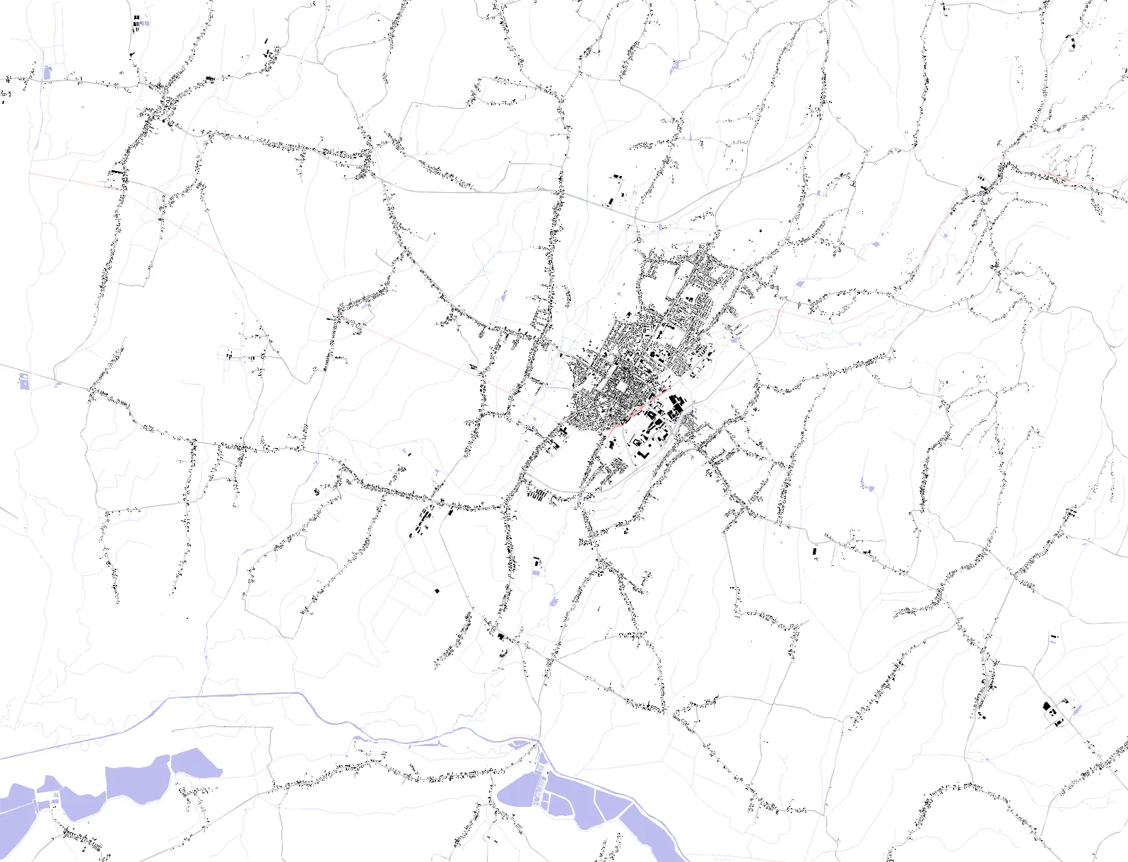 Bjelovar figure ground plan
