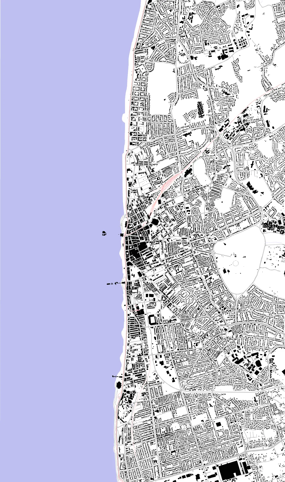 Blackpool figure ground plan