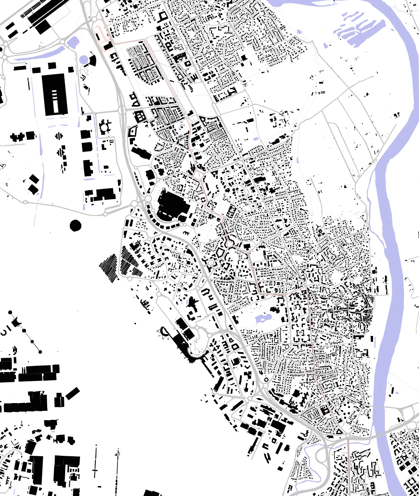 Blagnac plan de masse