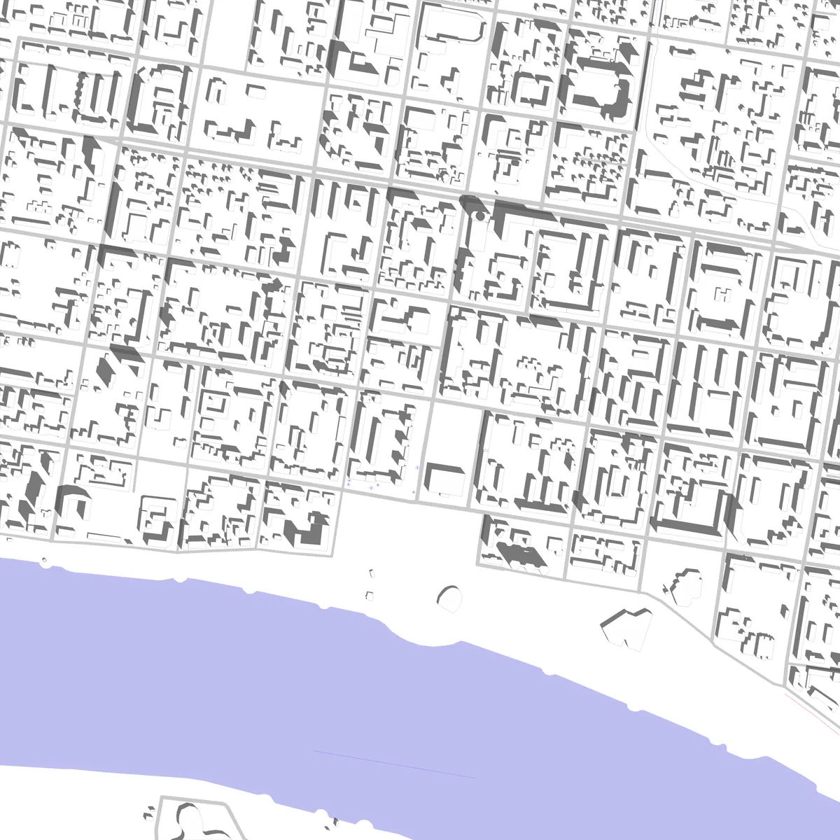 Blagoveshchensk site plan (2.5 km)