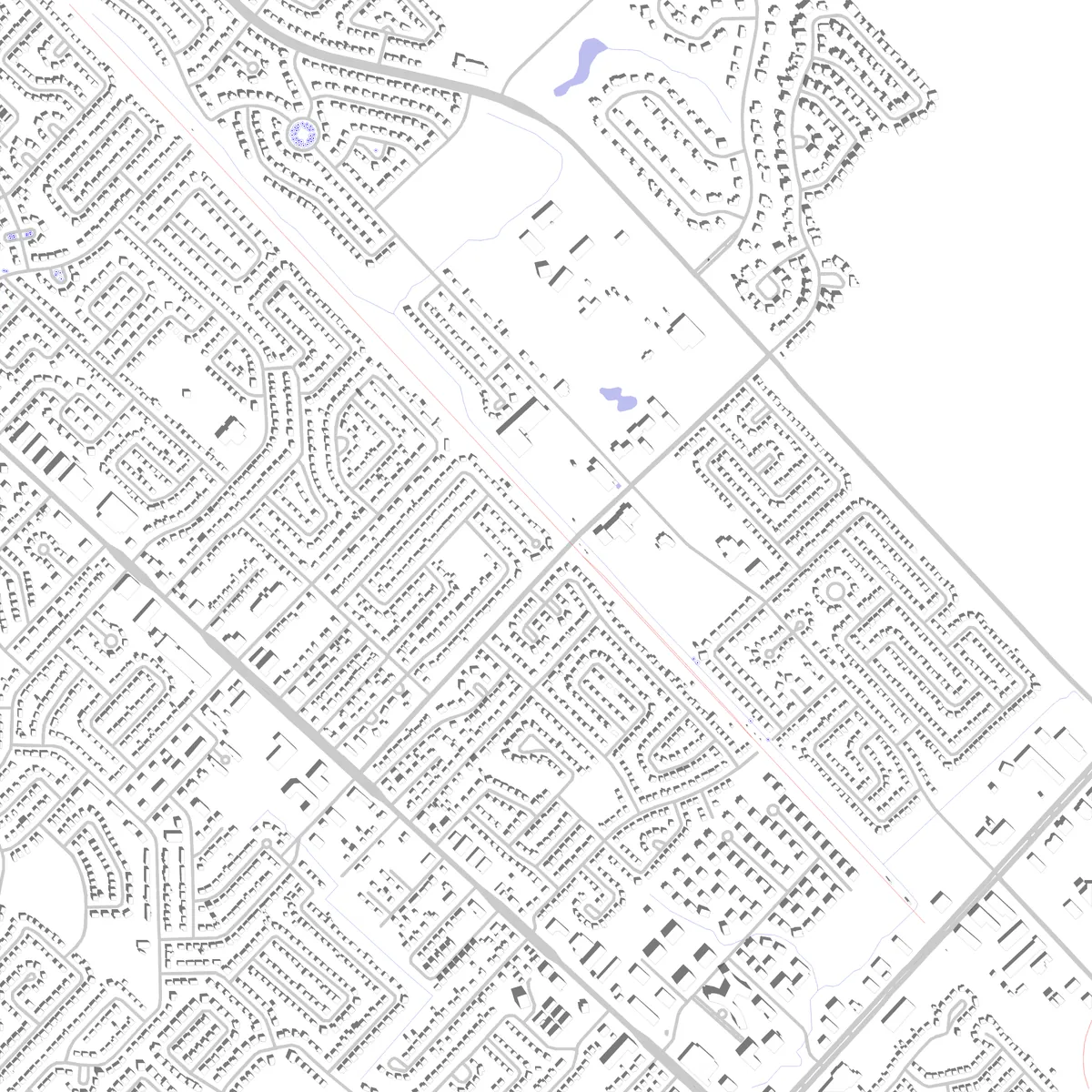 Blainville site plan (2.5 km)