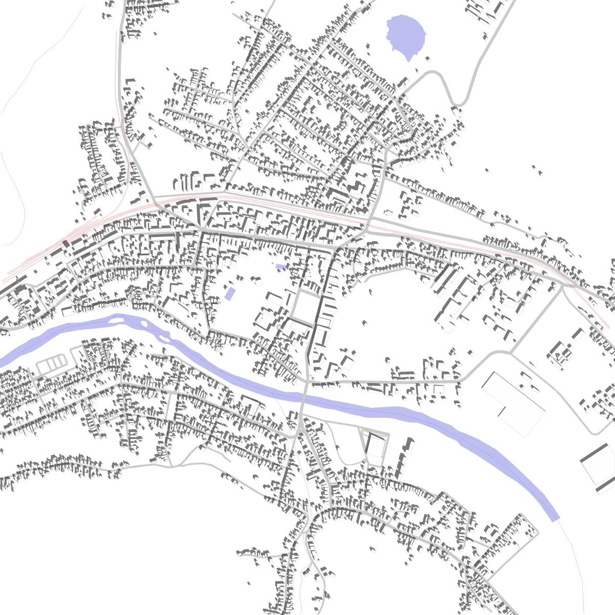 Blaj site plan (2,5 km)