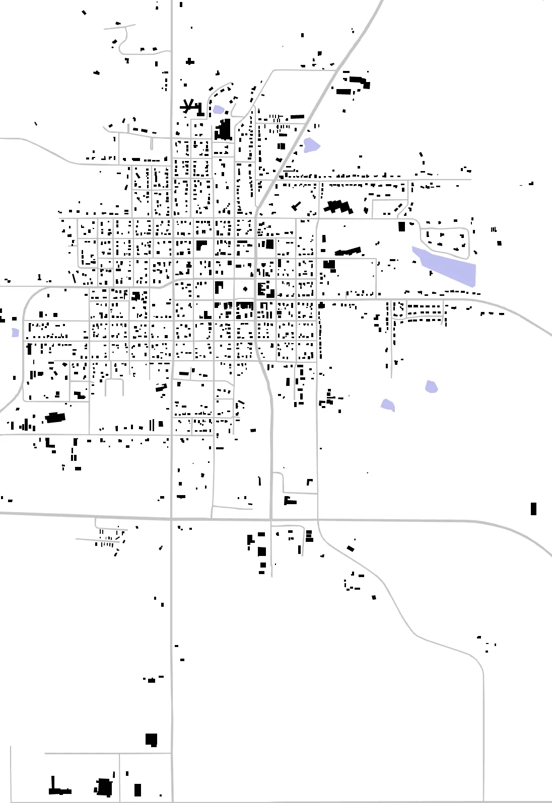 Bloomfield figure ground plan