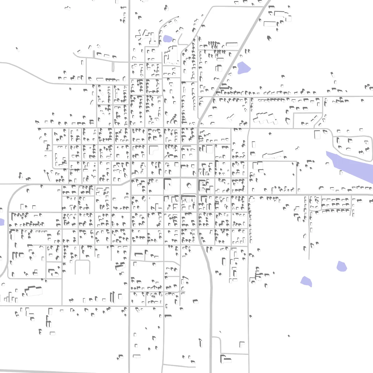 Bloomfield site plan (2.5 km)