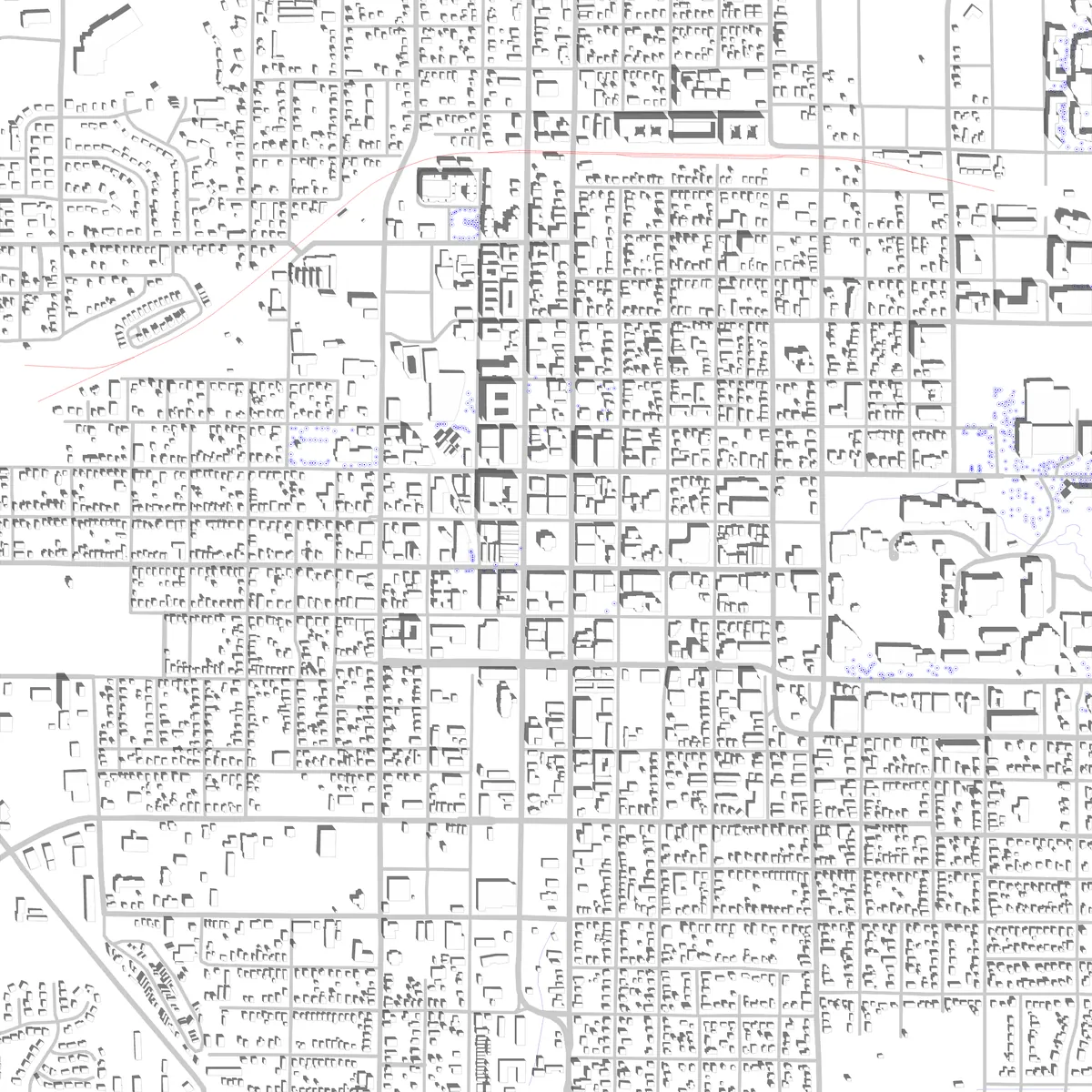 Bloomington site plan (2.5 km)