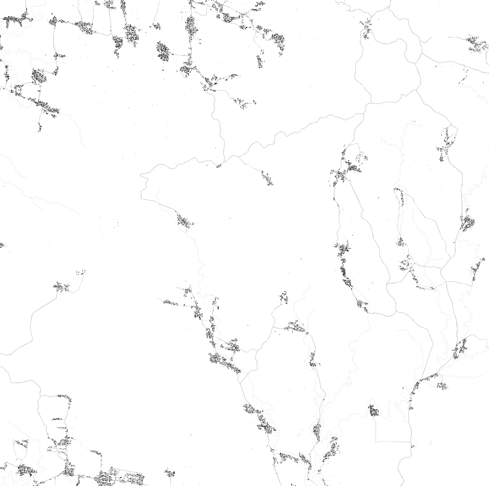 Blora figure ground plan