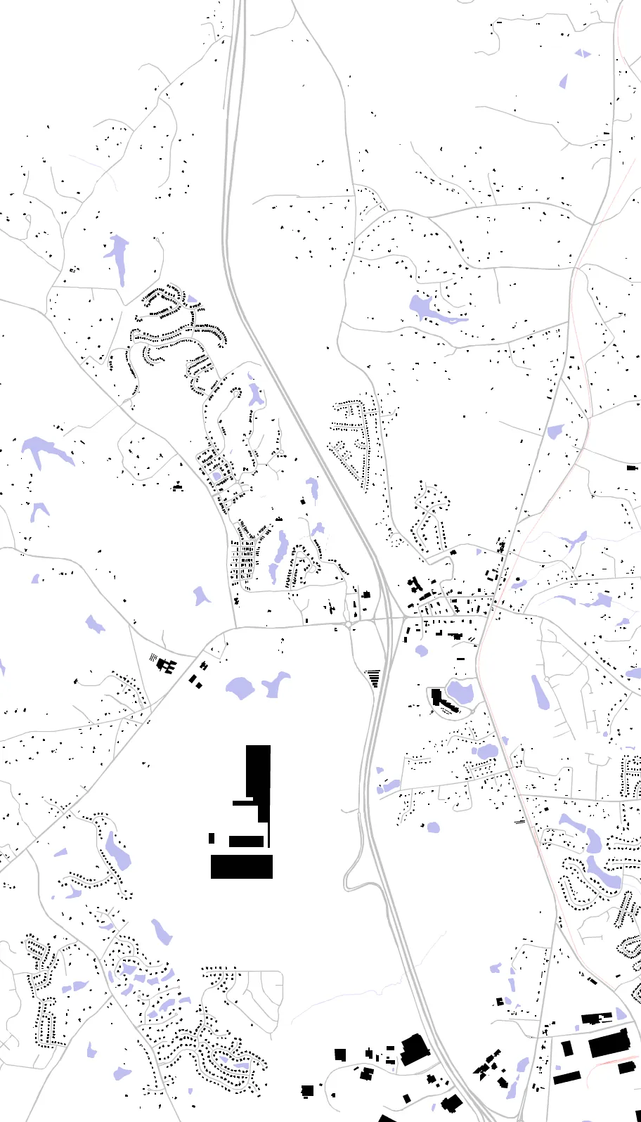 Blythewood Schwarzplan