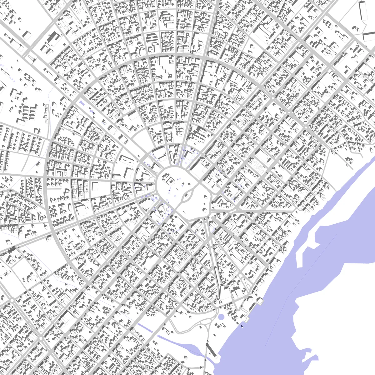 Boa Vista planta de localização (2,5 km)