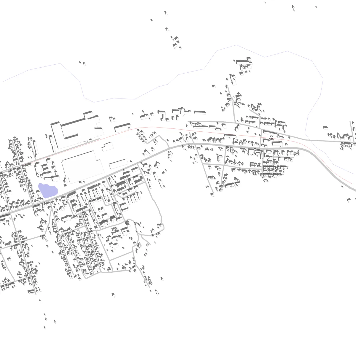 Bocșa site plan (2.5 km)
