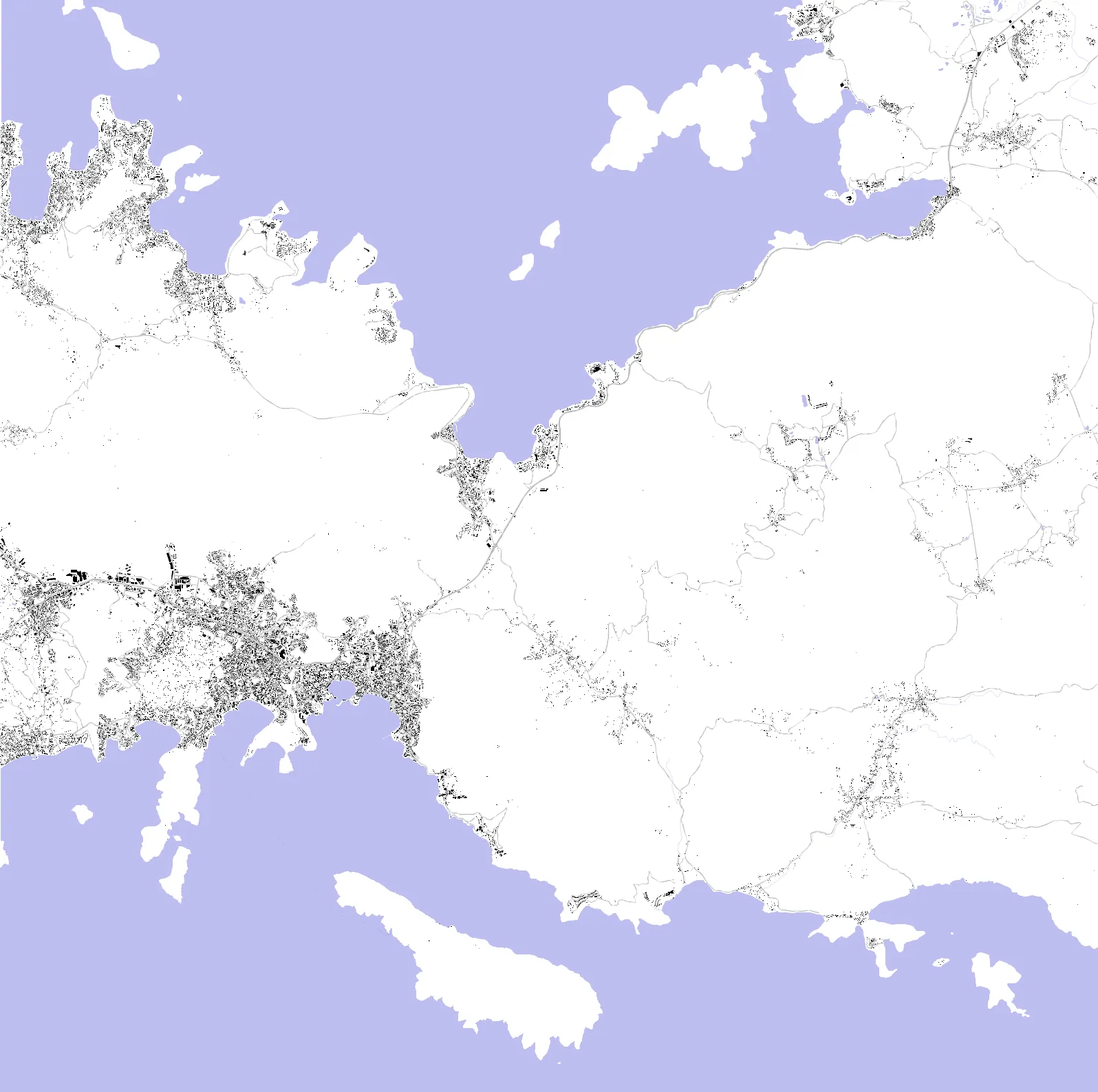 Bodrum figure ground plan