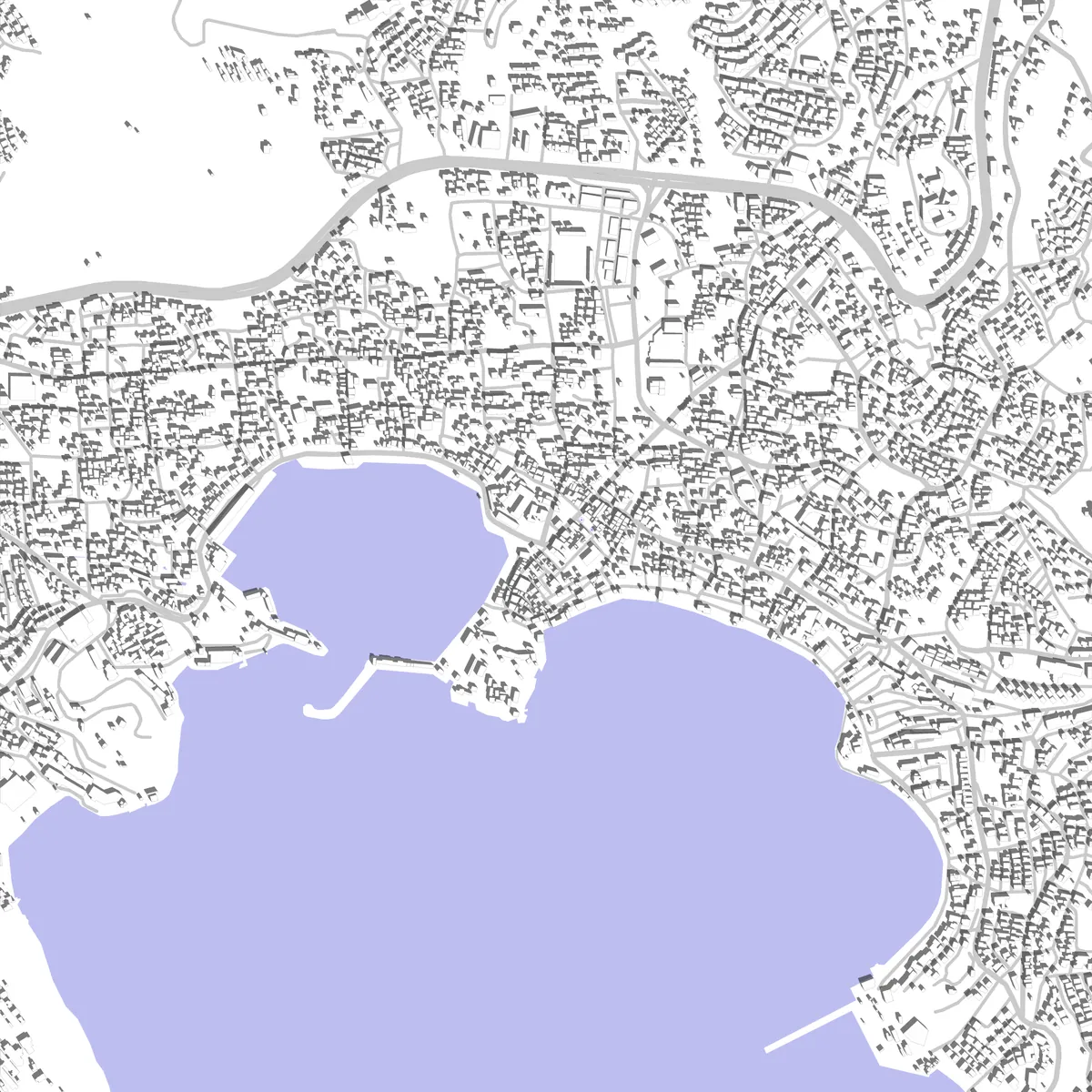 Bodrum site plan (2.5 km)
