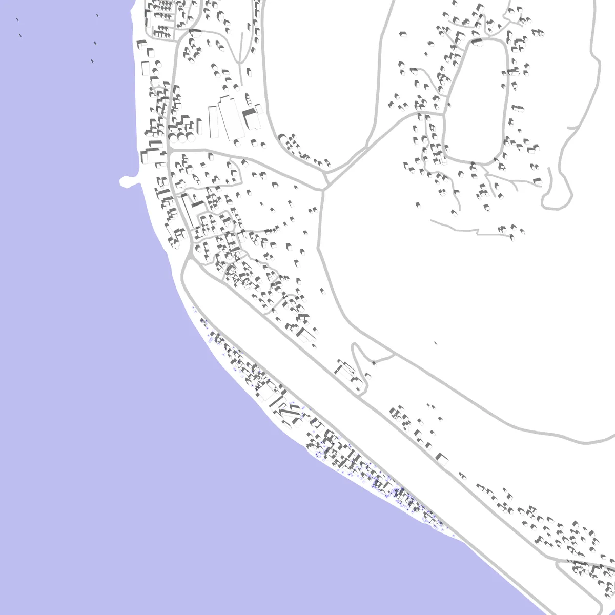 Boe District site plan (2.5 km)