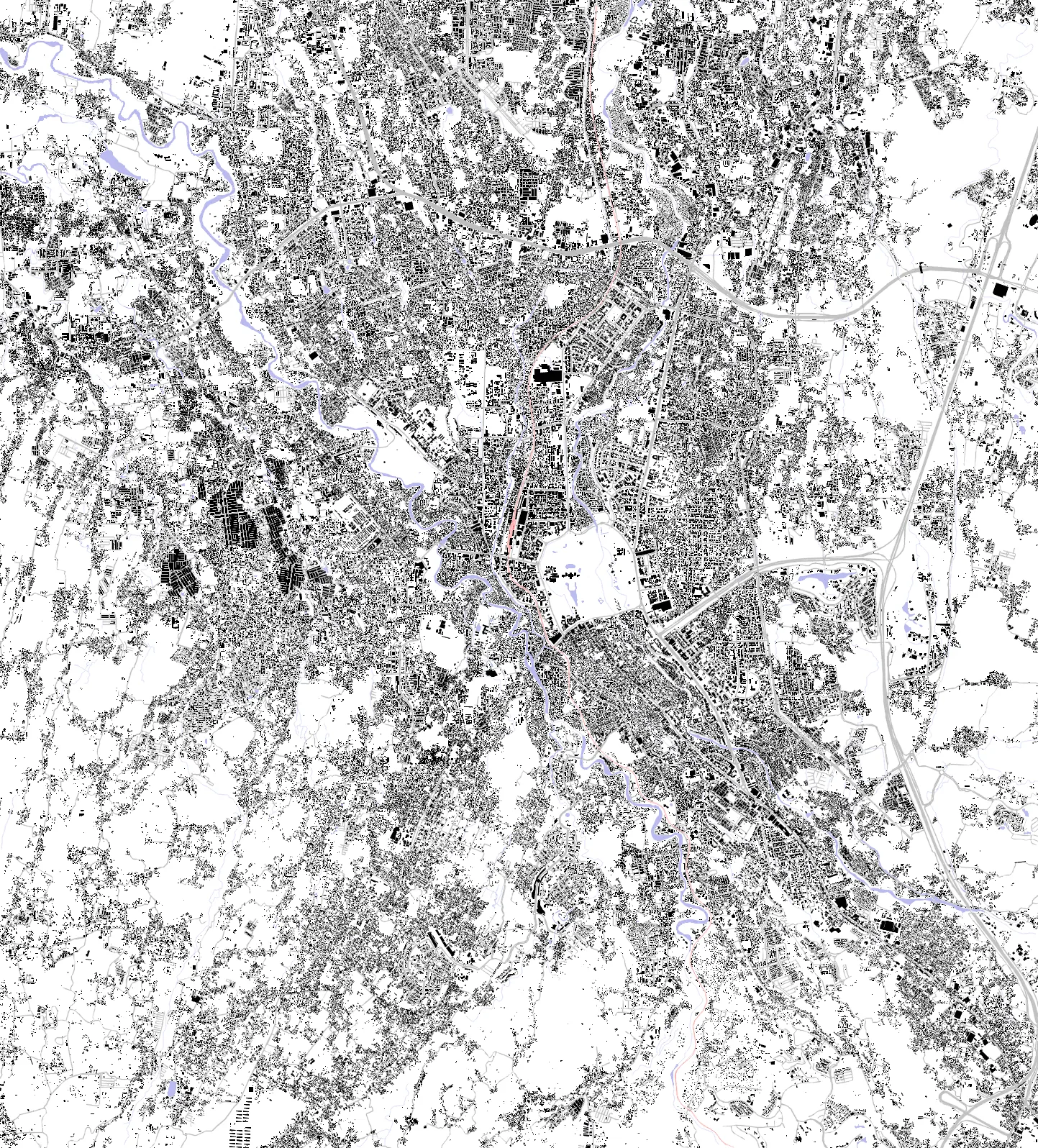 Bogor figure ground plan