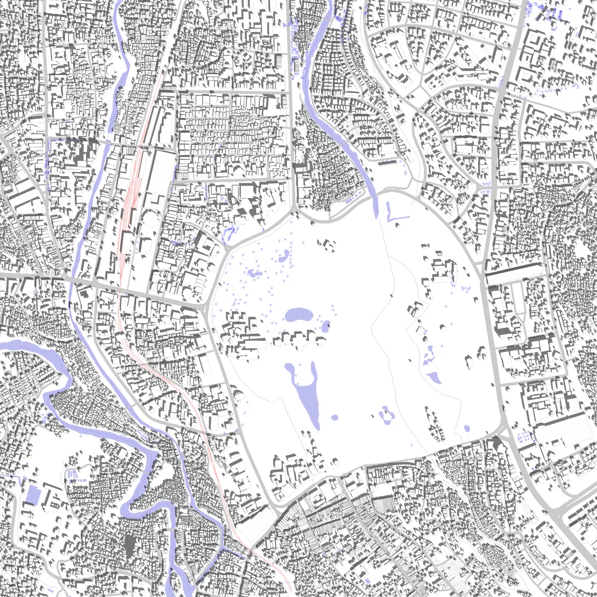 Bogor site plan (2.5 km)