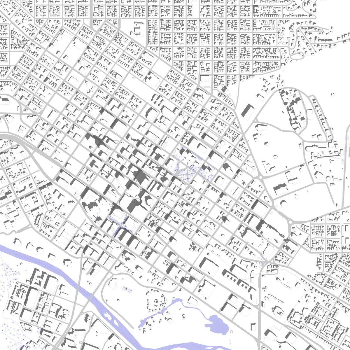 Boise site plan (2.5 km)