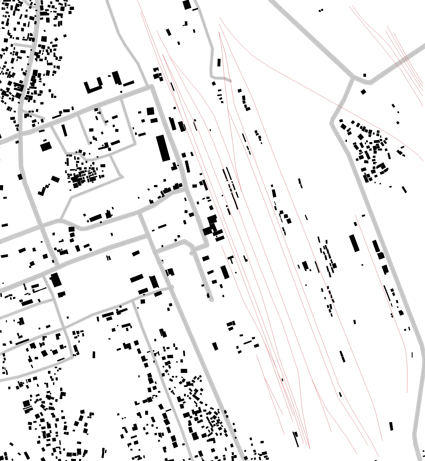 Bokaro Steel City figure ground plan