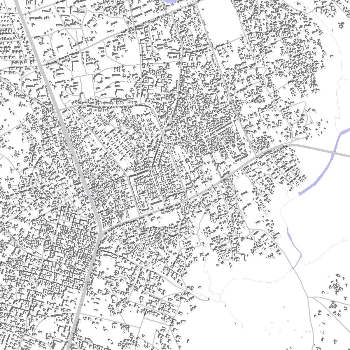 Bolgatanga site plan (2.5 km)