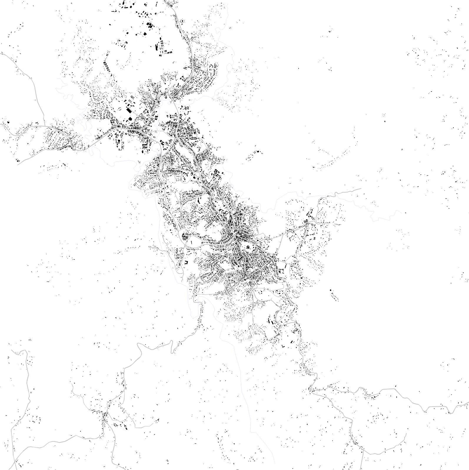 Bonga Schwarzplan
