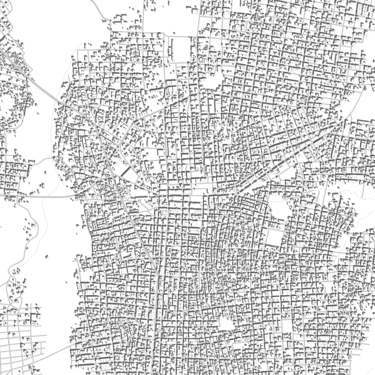 Borama site plan (2.5 km)