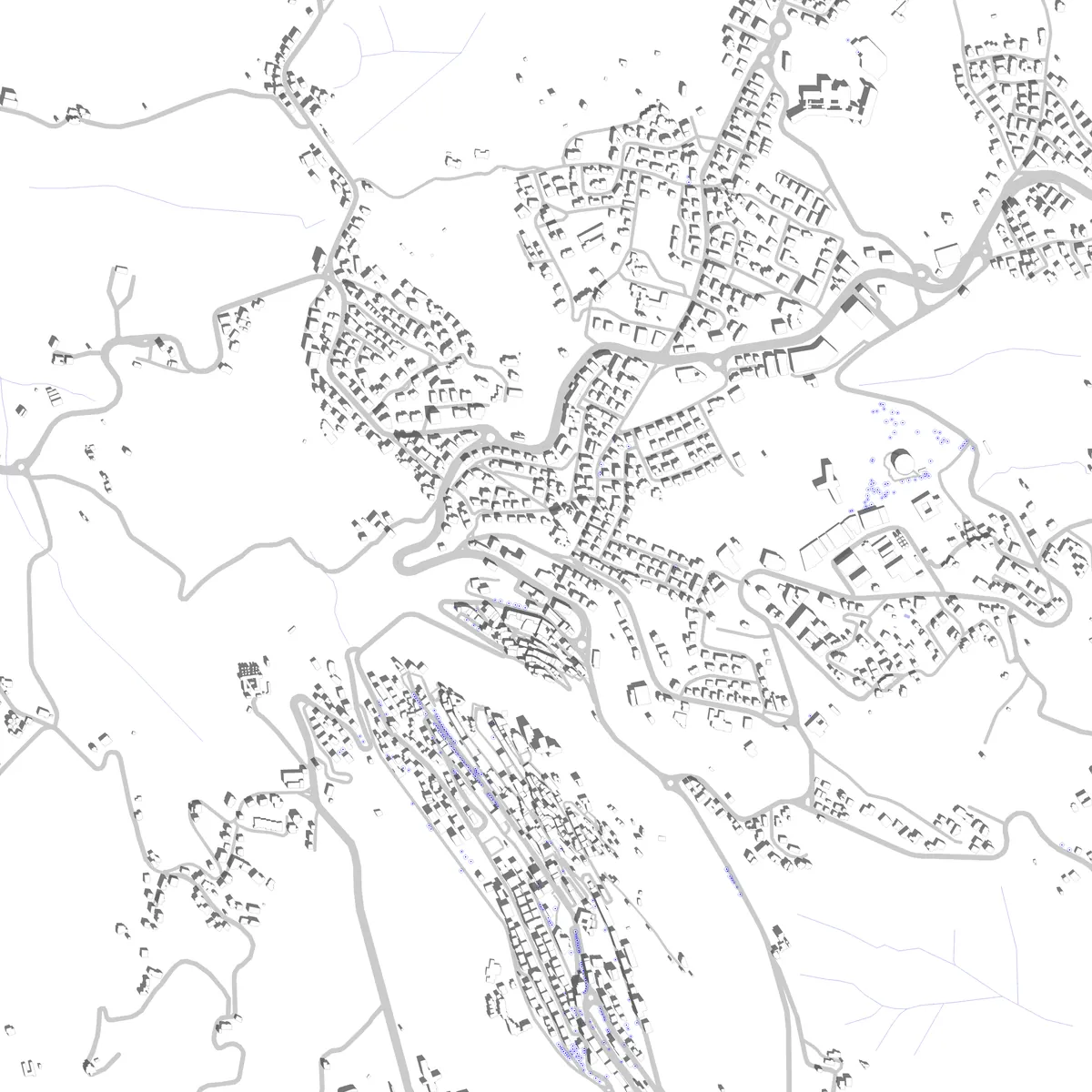 Borgo Maggiore Lageplan (2,5 km)