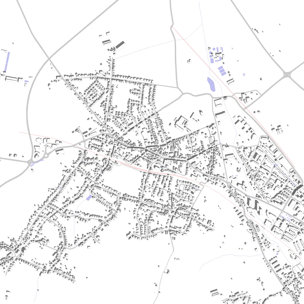 Bornheim Lageplan (2,5 km)