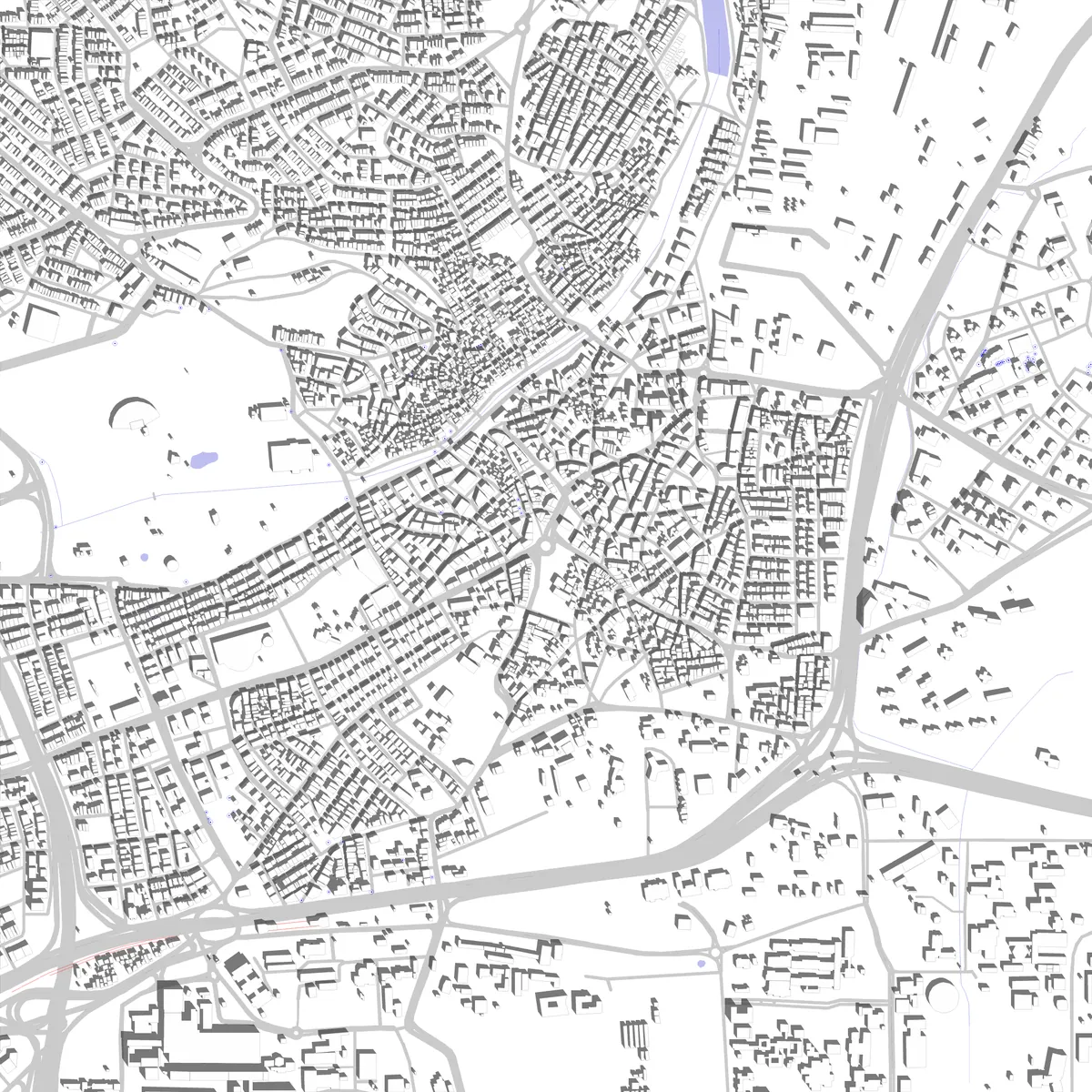 Bornova site plan (2.5 km)