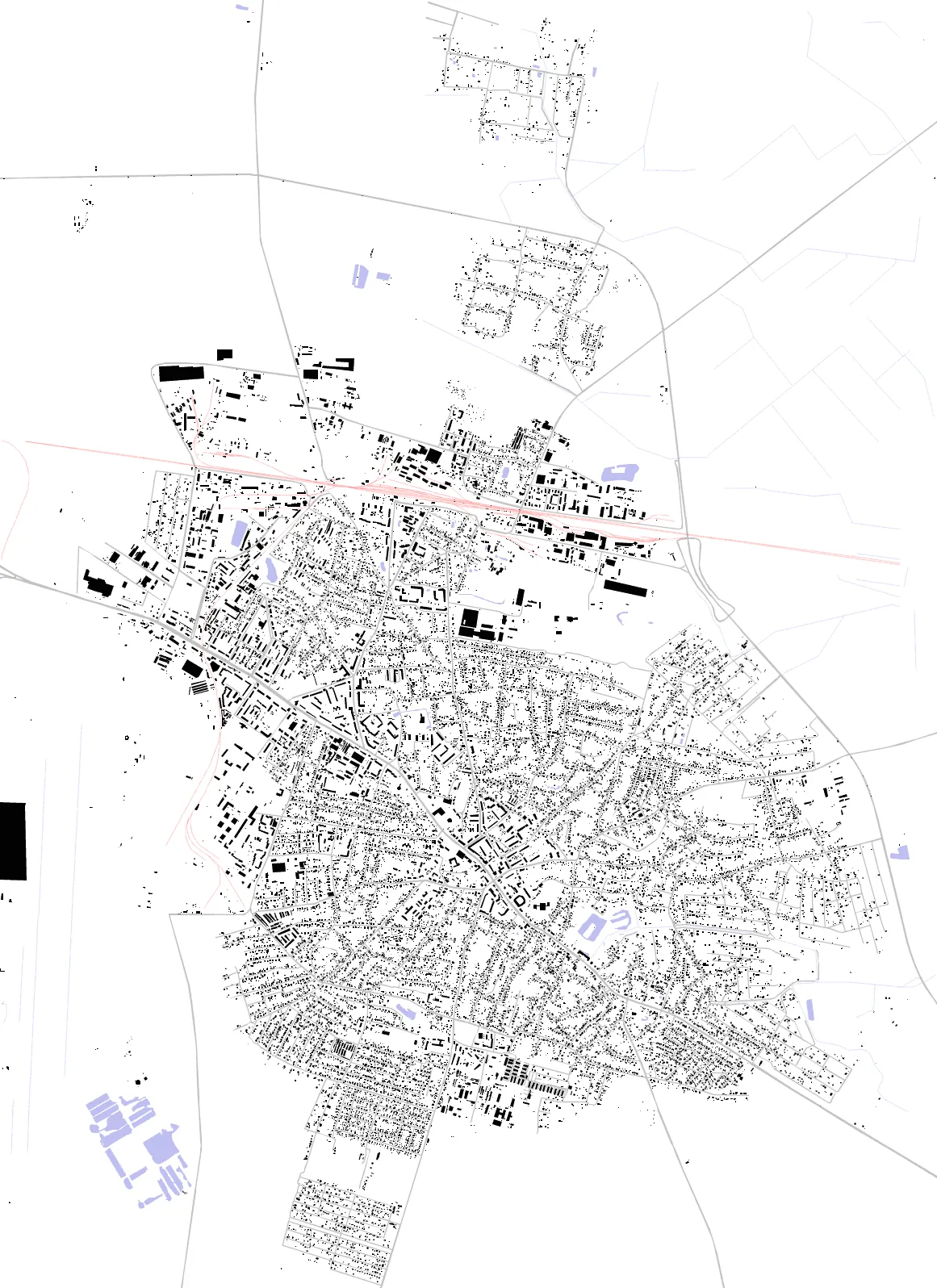 Boryspil figure ground plan
