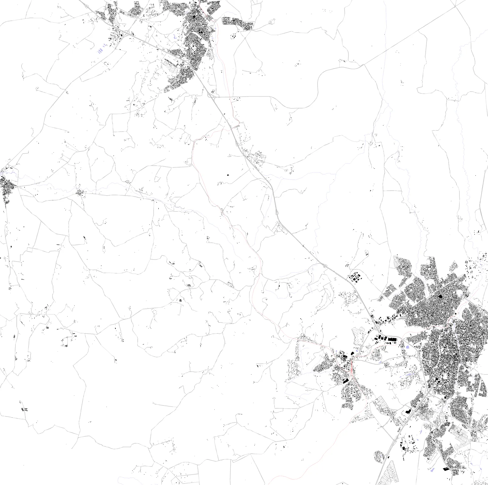 Botucatu planta de cheios e vazios