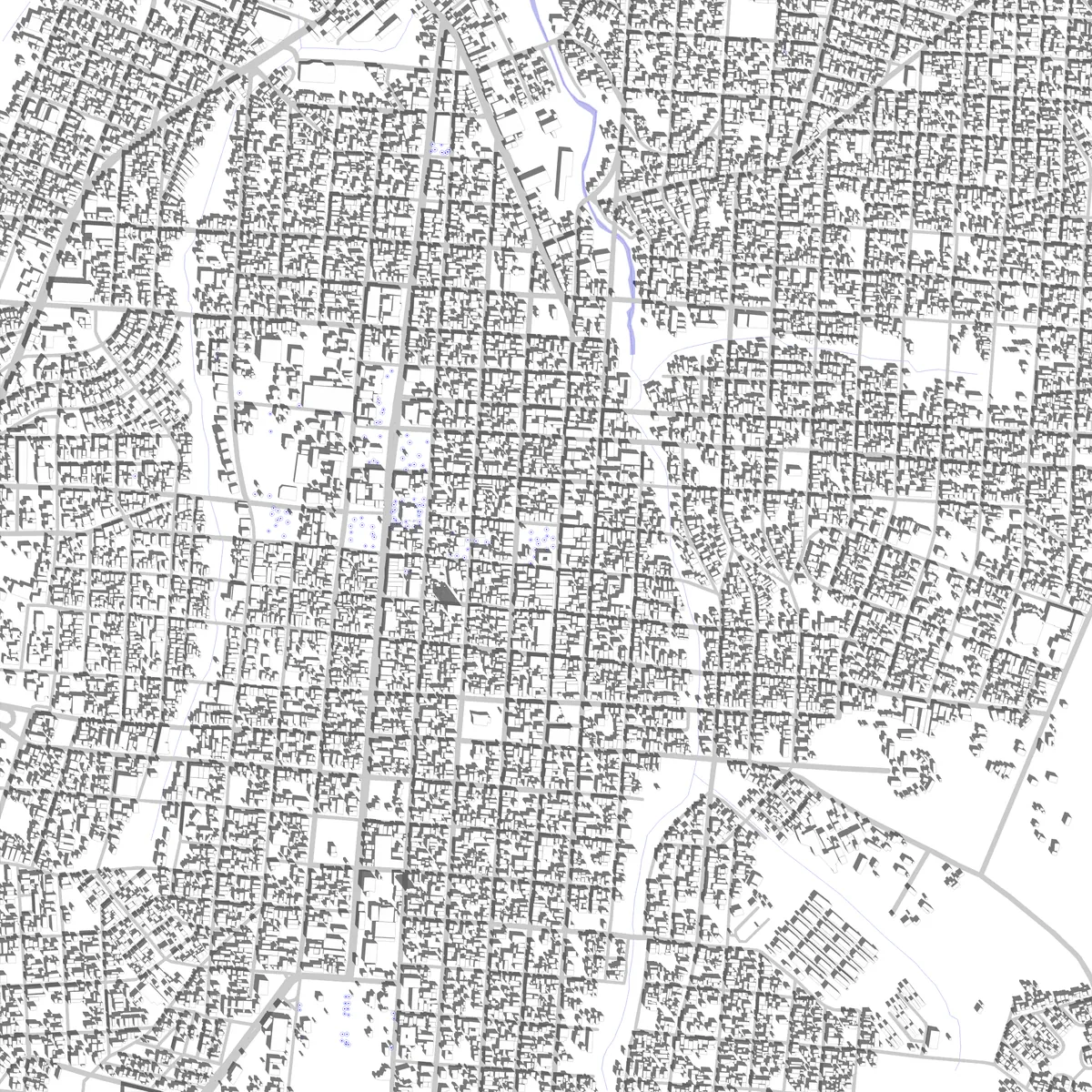 Botucatu planta de localização (2,5 km)