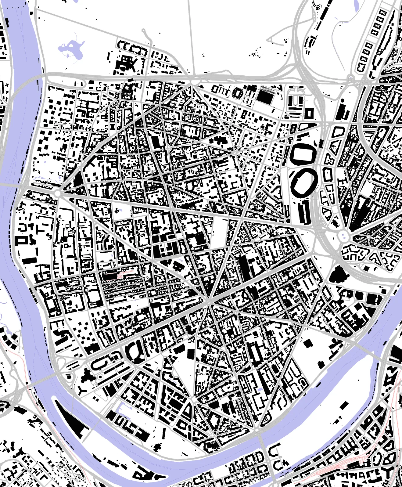 Boulogne-Billancourt Schwarzplan