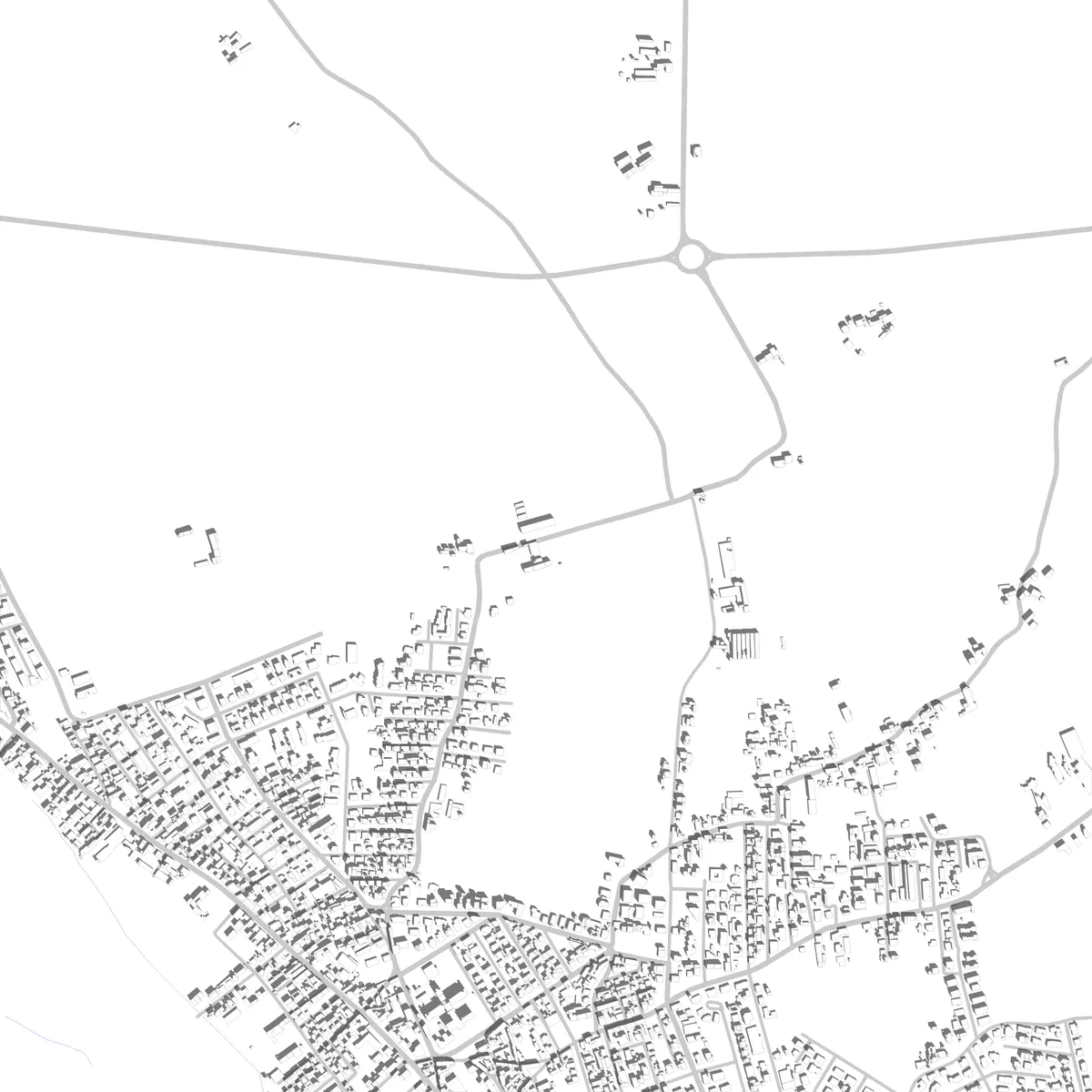 Bovolone Lageplan (2,5 km)
