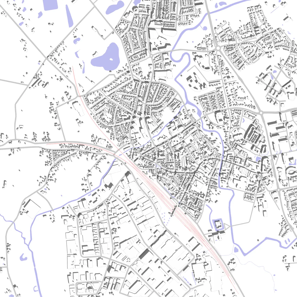 Boxtel situatieplan (2,5 km)