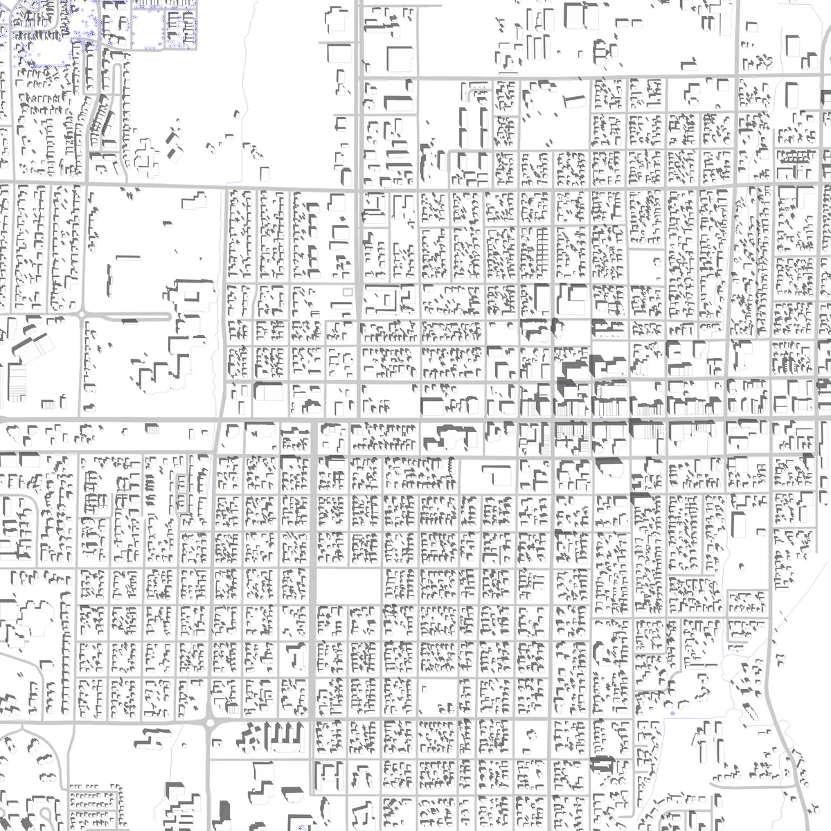 Bozeman Lageplan (2,5 km)