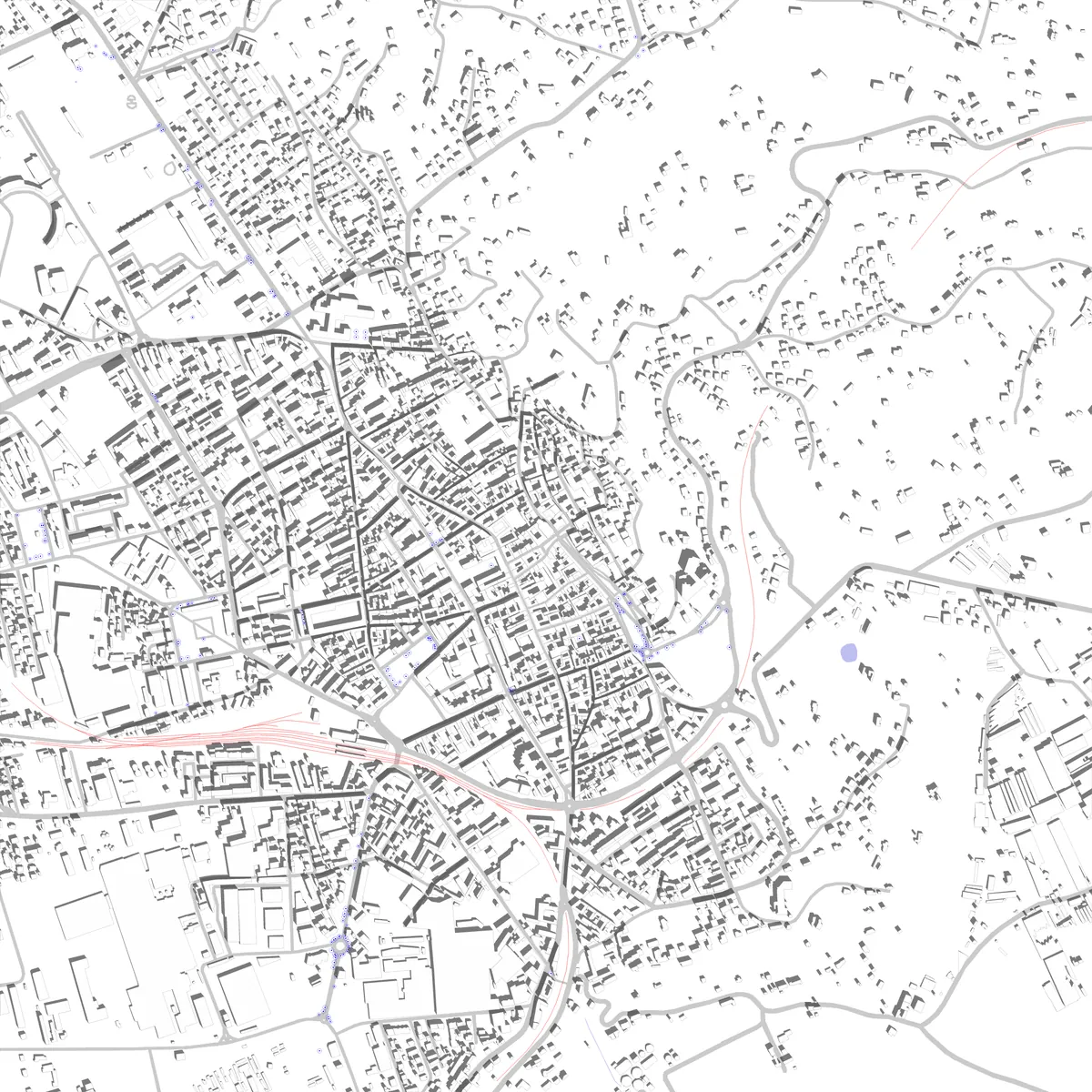 Bra site plan (2.5 km)